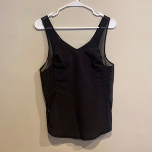 lulu lemon mesh back tank